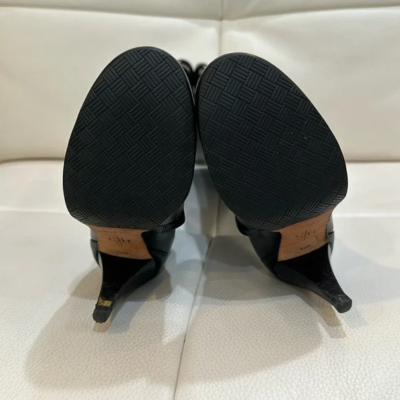 Cole Haan BLACK AIR JALISA TALL BOOT with Zip Closure in Size 4.5 В - Picture 16 of 17